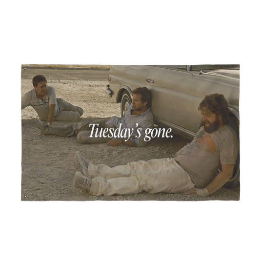 Hangover Tuesday's Gone Flag