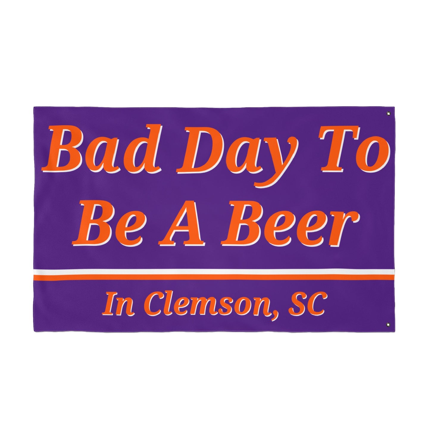 Clemson, SC College Town Flag