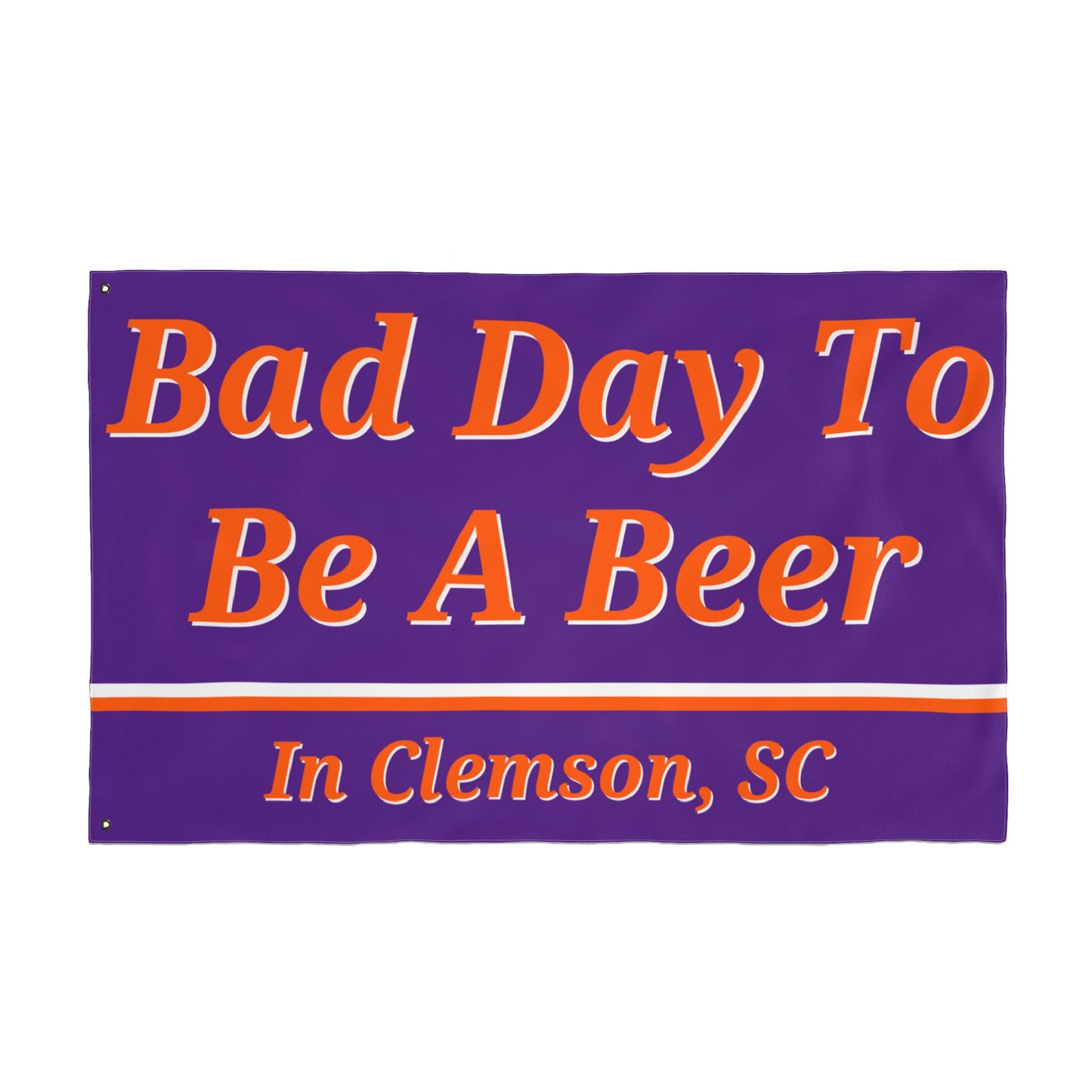 Clemson, SC College Town Flag