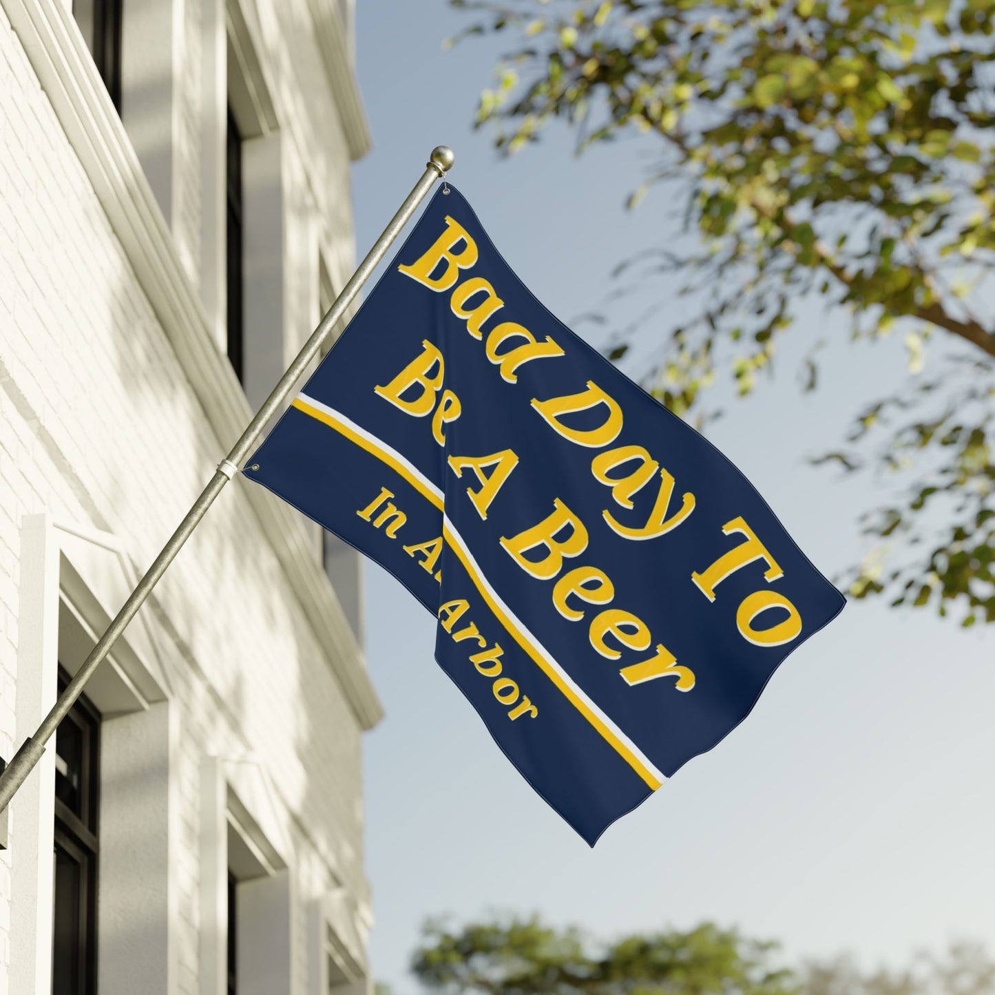Ann Arbor, MI College Town Flag