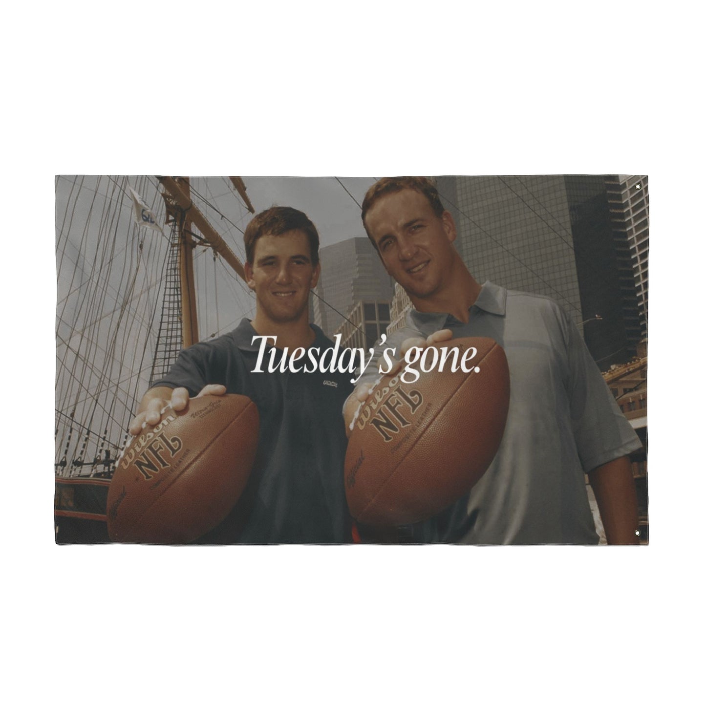 Manning Bros Tuesday's Gone Flag