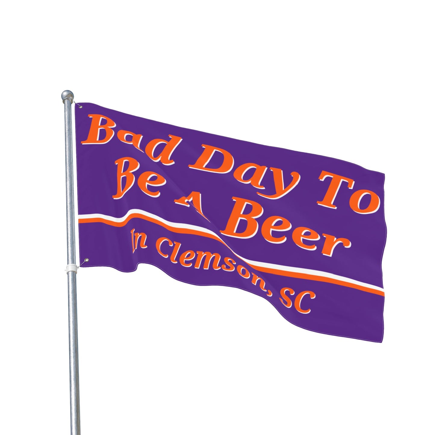 Clemson, SC College Town Flag