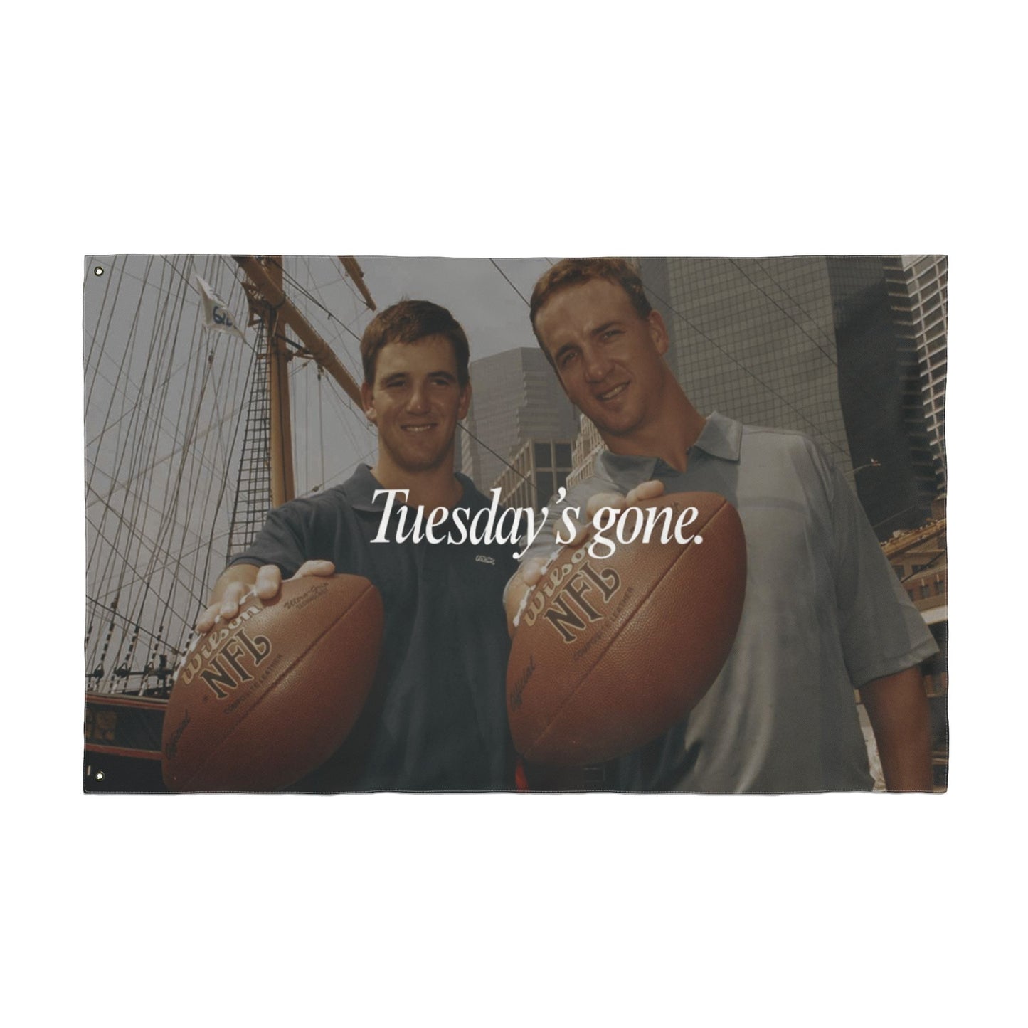 Manning Bros Tuesday's Gone Flag