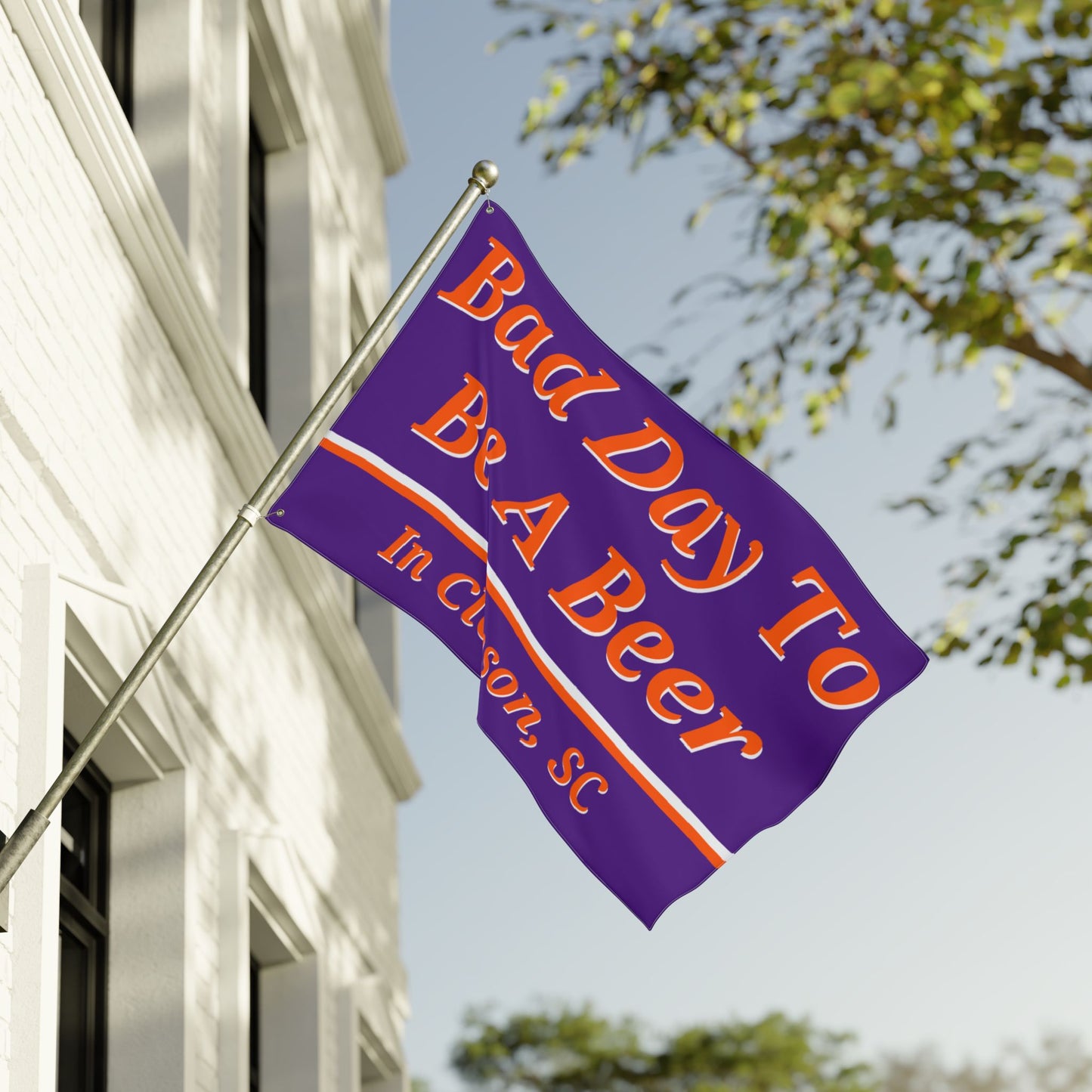 Clemson, SC College Town Flag